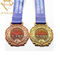 L'accomplissement de sports a personnalisé des médailles et des trophées