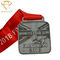 La couleur de moulage a émaillé les médailles courantes sportives de course d'ODM d'OEM